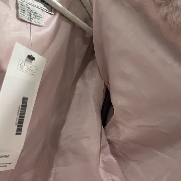 Rabbit fur jacket with hoodie - Picture 7 of 9